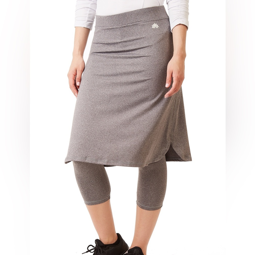 Snoga Athletics Skirted Leggings Heather Gray Medium